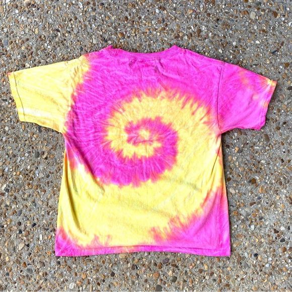 Popular Sports Middle Finger Flipping the Bird Tie Heart Dye T-shirt Size S - Picture 7 of 7